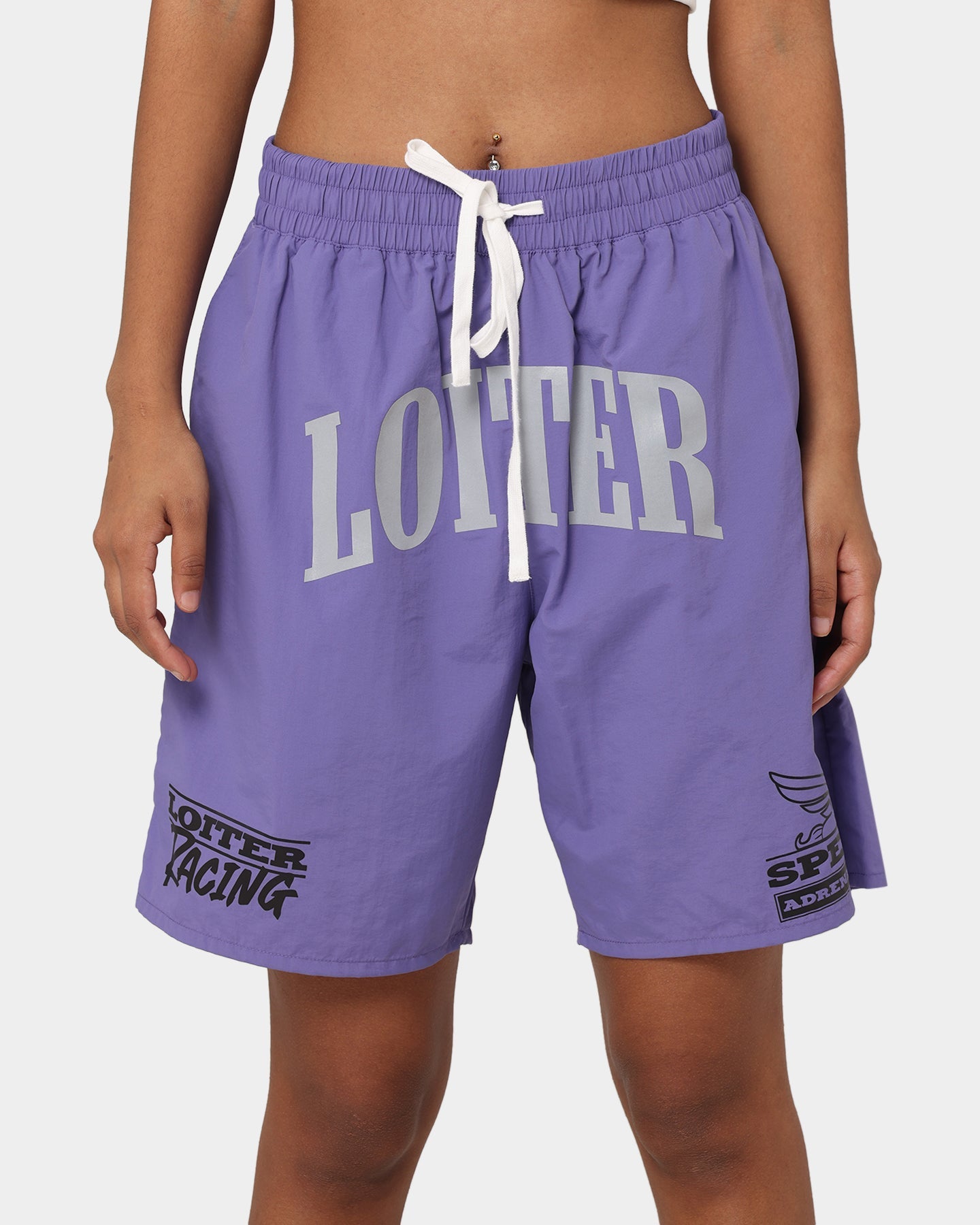 Loiter Roadrunner Beach Shorts Purple