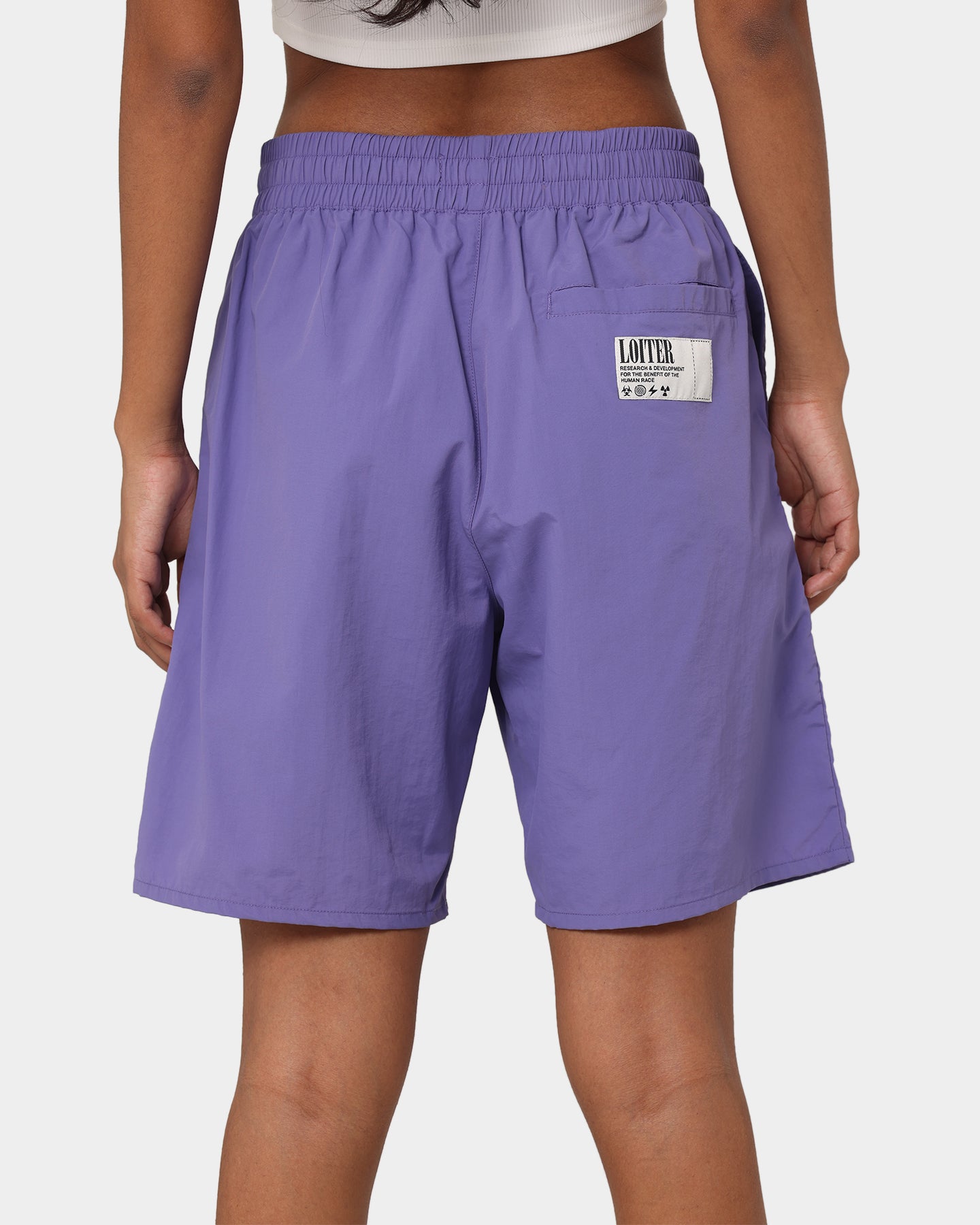 Loiter Roadrunner Beach Shorts Purple