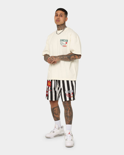 Loiter Sanctuary Walk Shorts Black/White