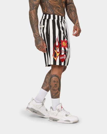 Loiter Sanctuary Walk Shorts Black/White