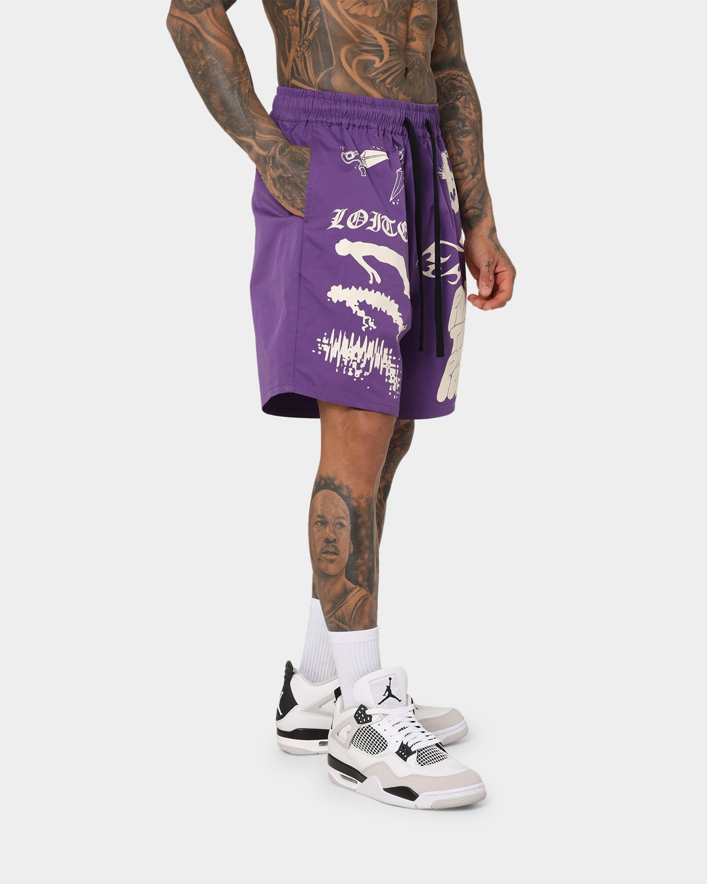 Loiter Transcendence Shorts Purple