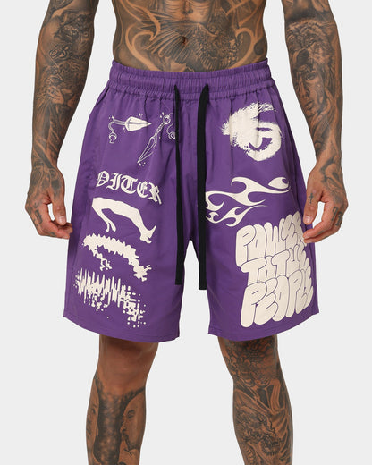 Loiter Transcendence Shorts Purple