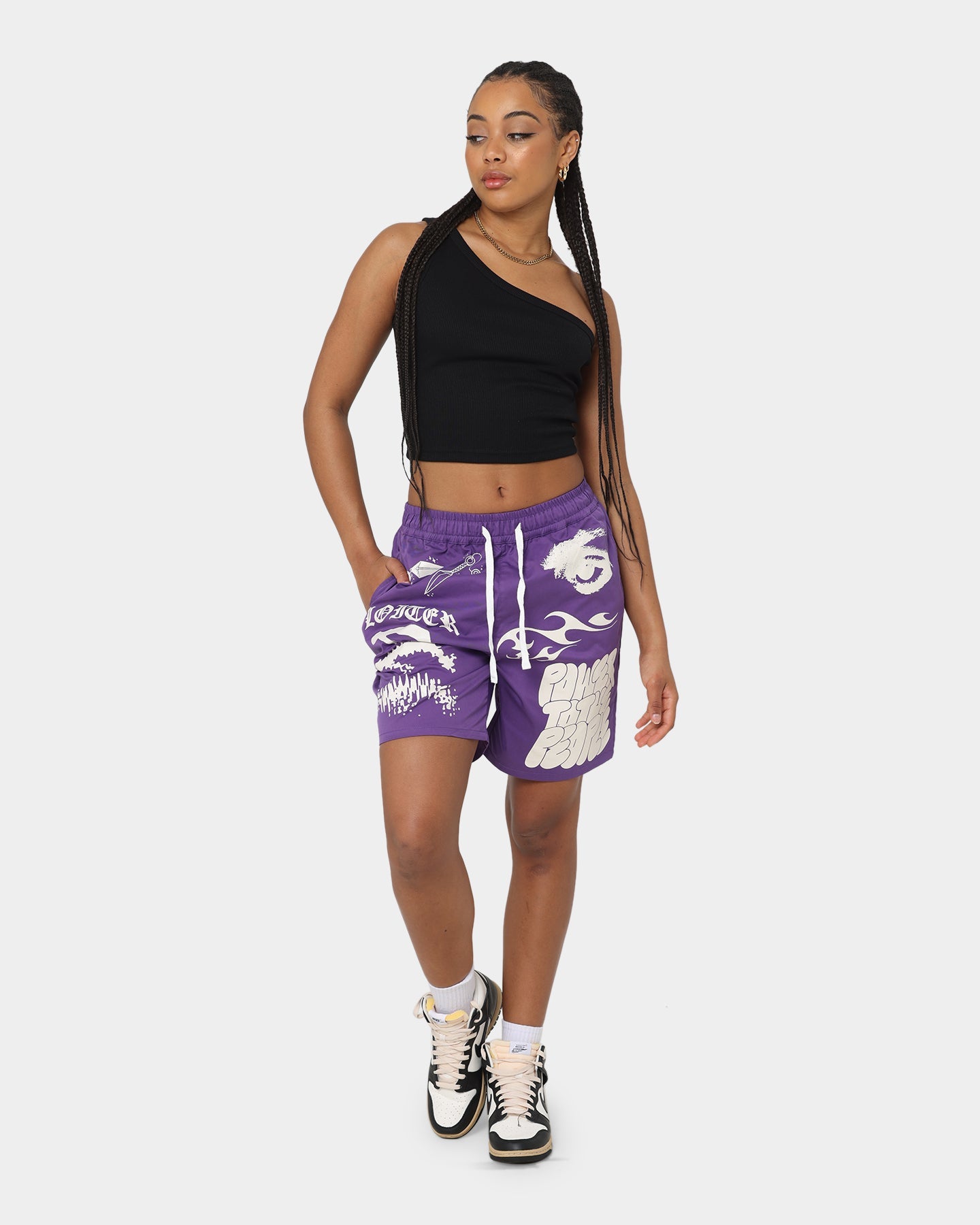 Loiter Transcendence Shorts Purple