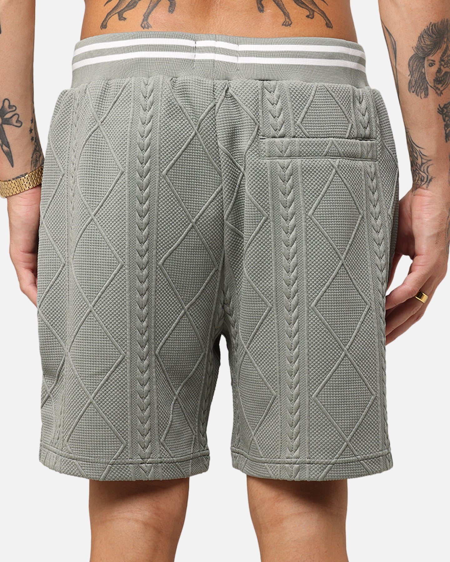 XXIII Danny Knit Shorts Olive