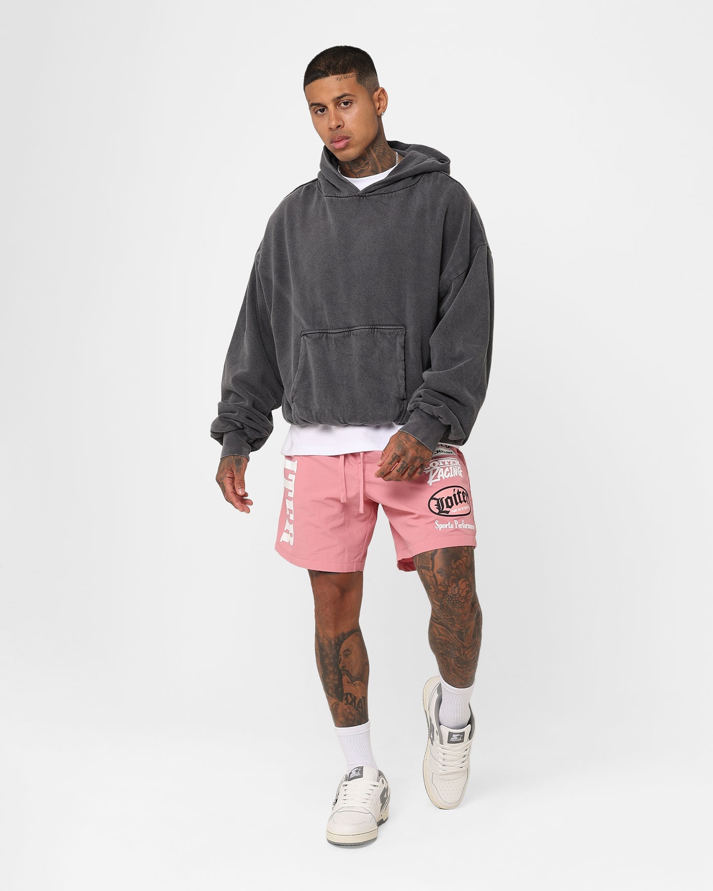 Loiter Speedway Walk Shorts Pink