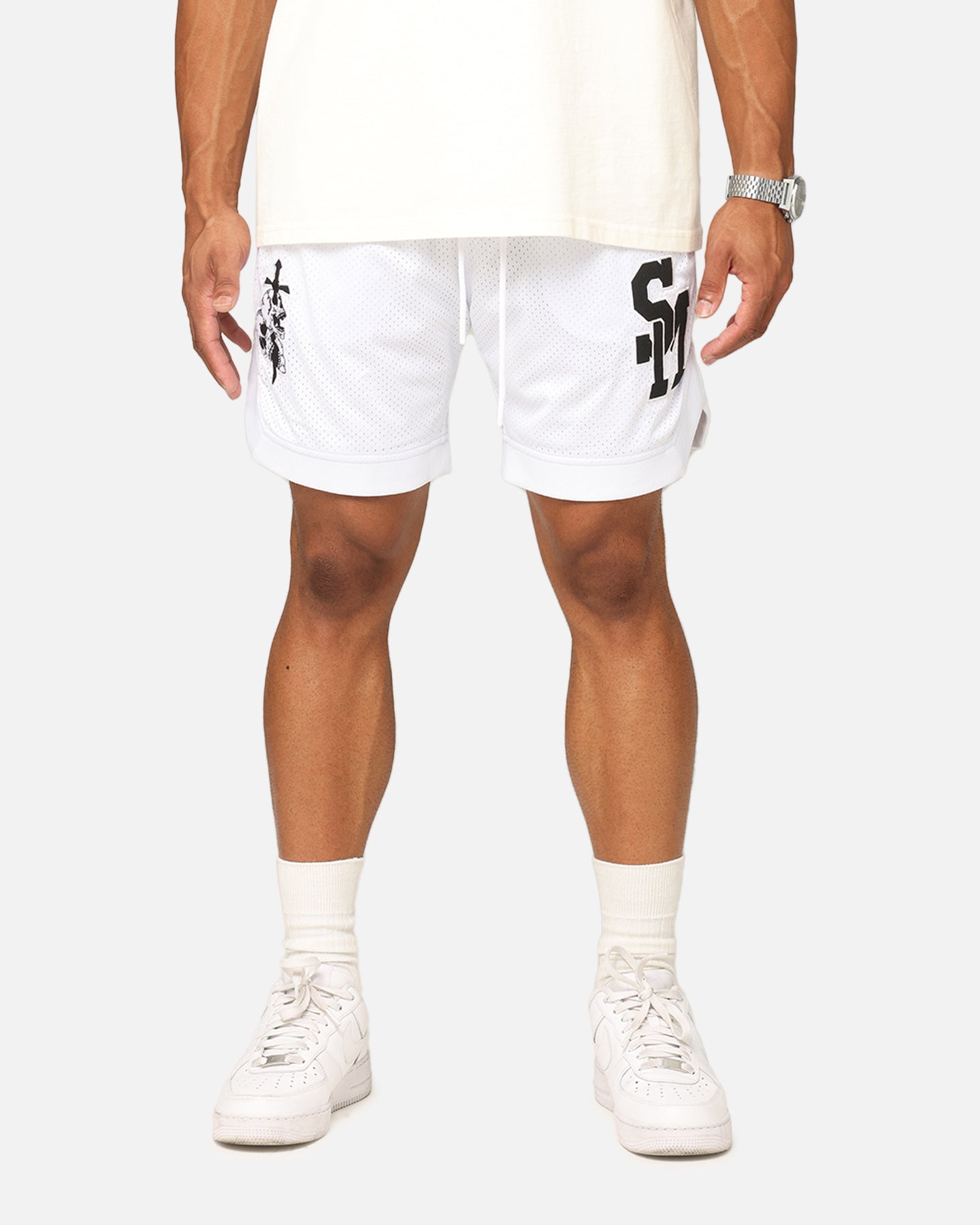 Saint Morta La Rambla Basketball Shorts White