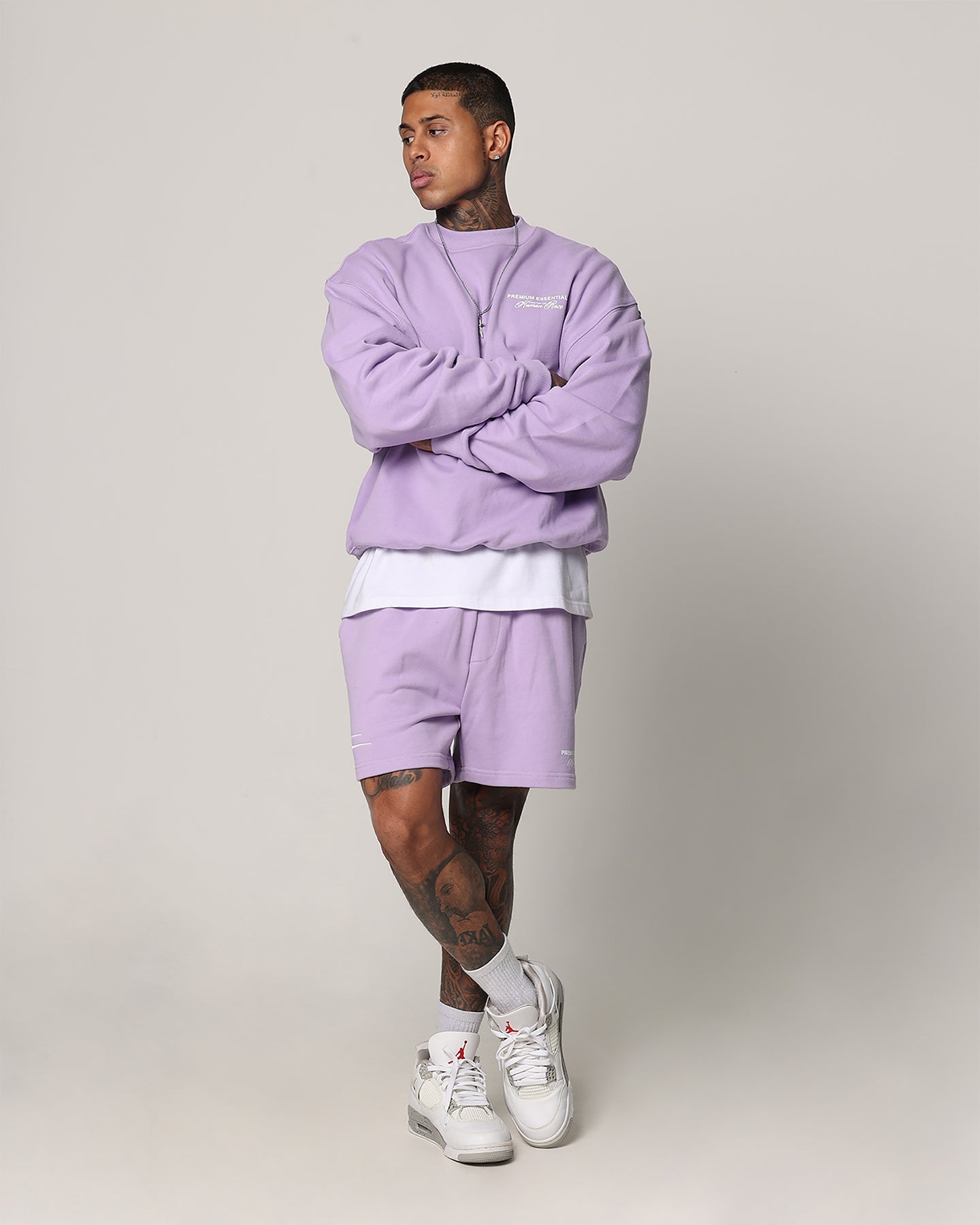 Loiter Essential Spire Shorts Lilac