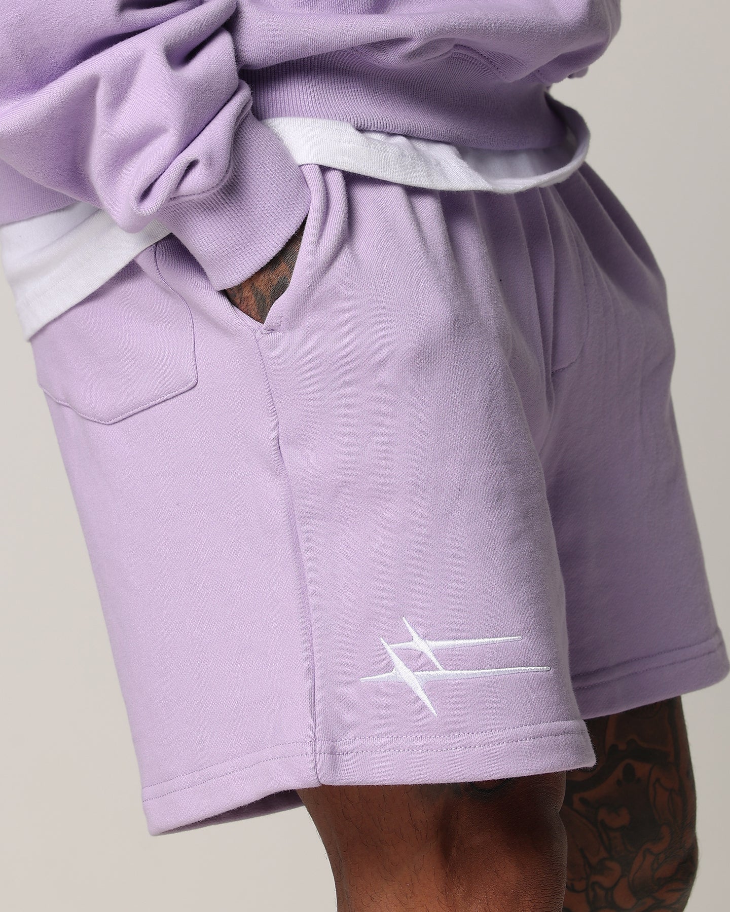 Loiter Essential Spire Shorts Lilac