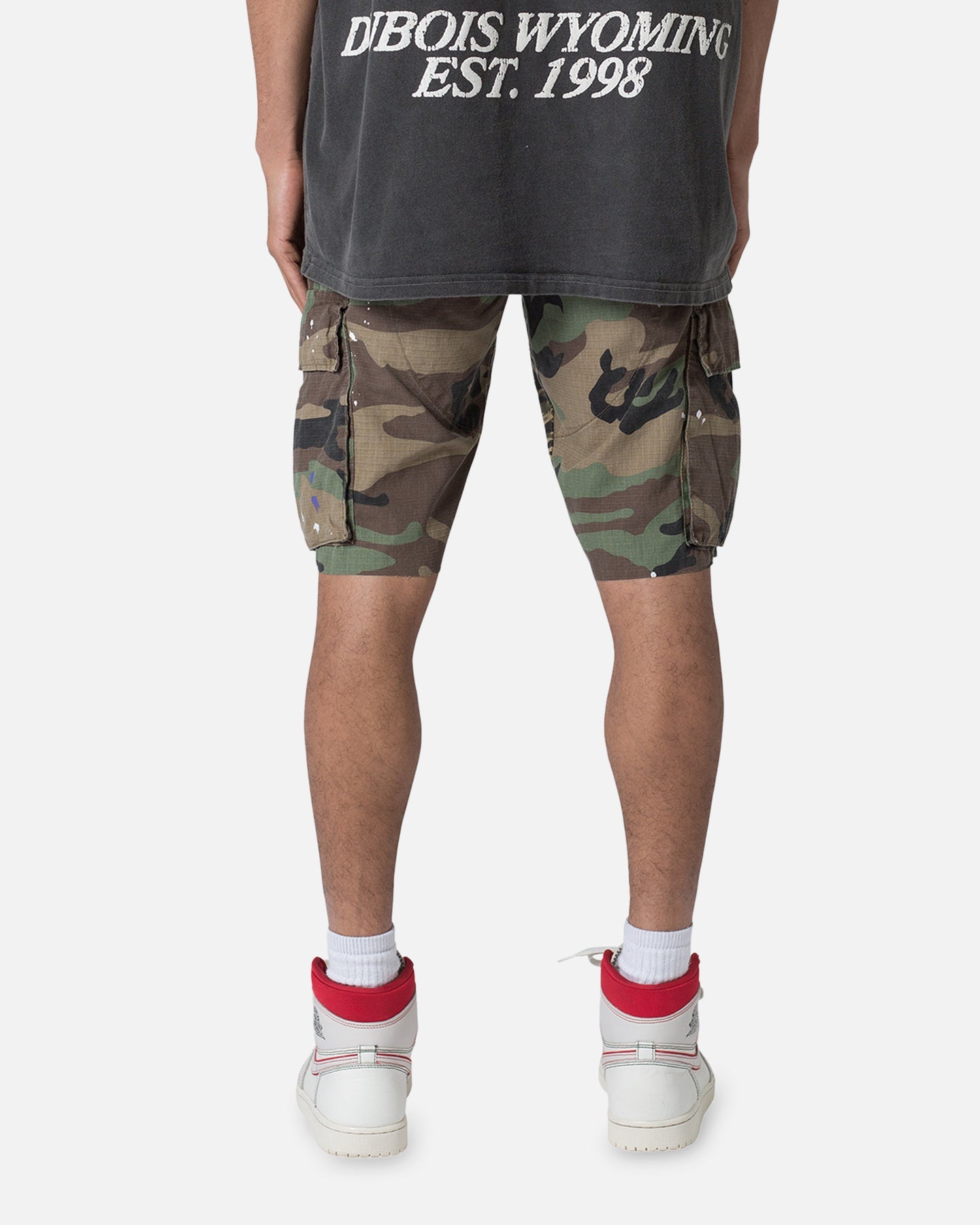 PANELED CARGO SHORTS