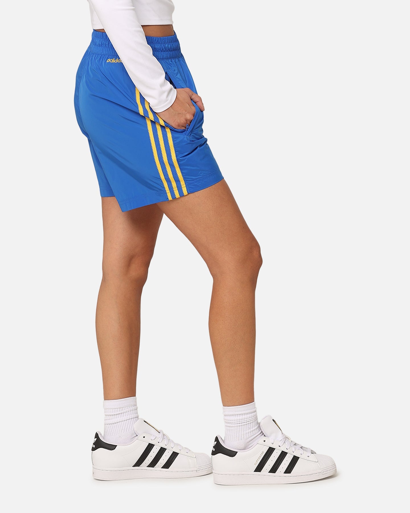 Adidas Graphic Sprinter Shorts Blue