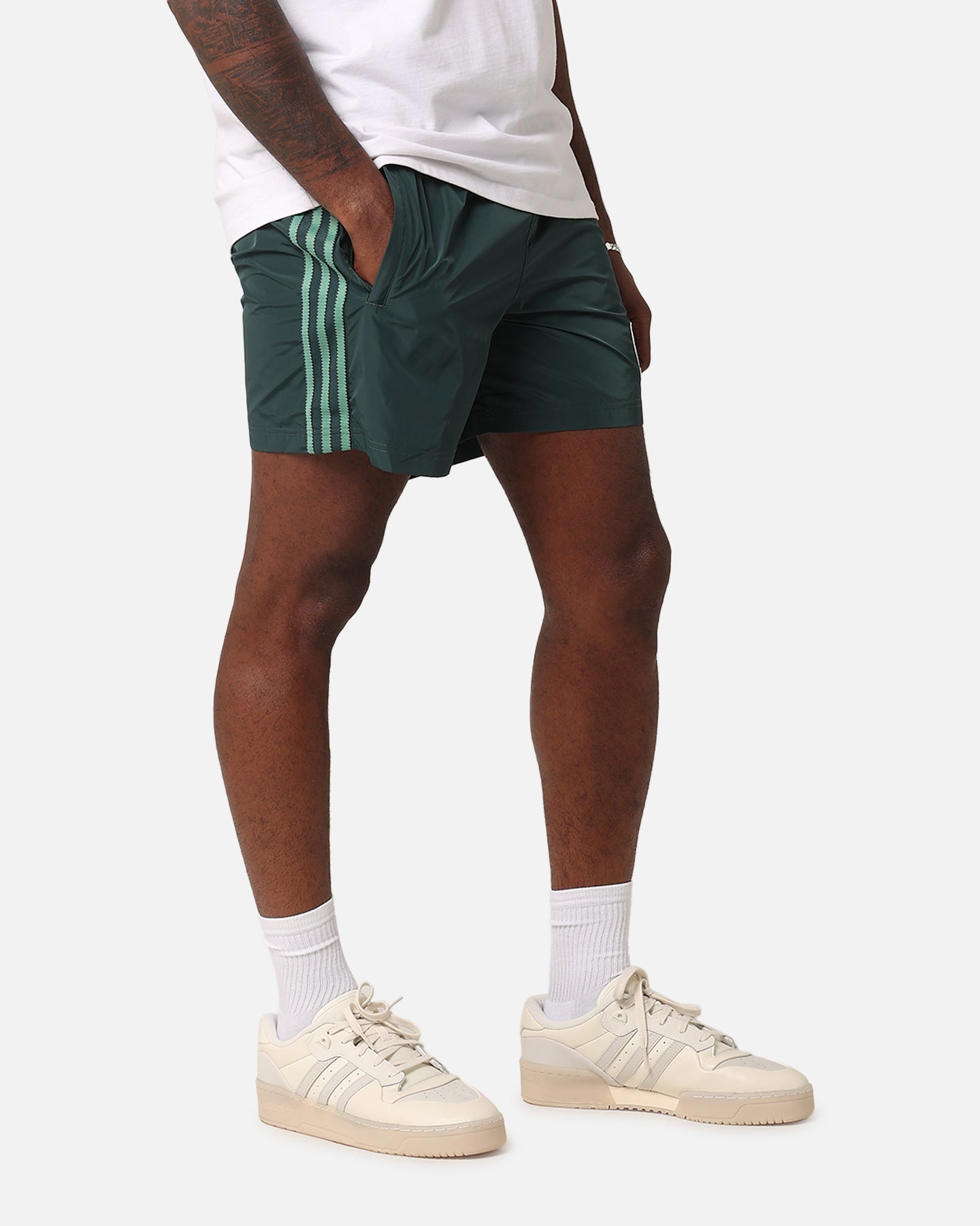 Adidas Graphic Sprinter Shorts Mineral Green