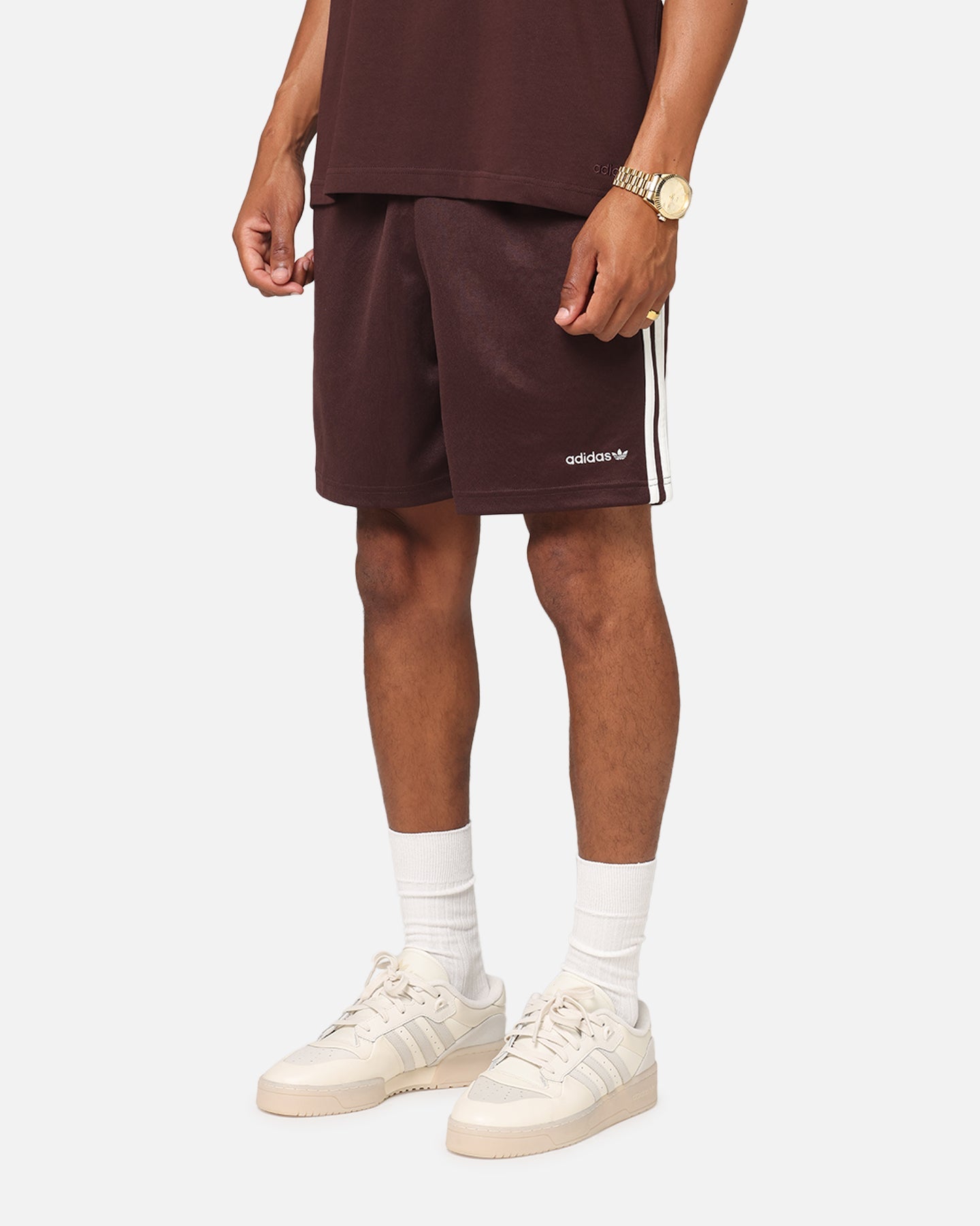 Adidas Football Shorts Brown