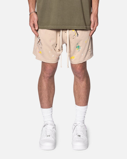 MNML Painter Shorts Off White