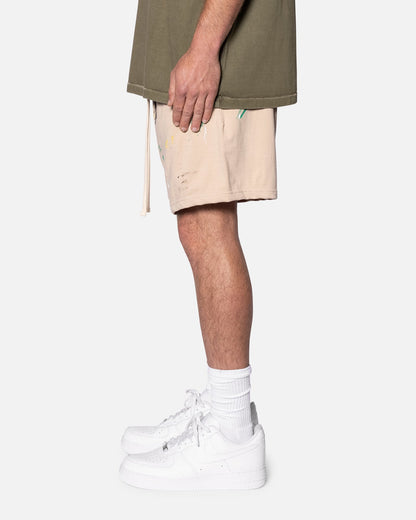 MNML Painter Shorts Off White