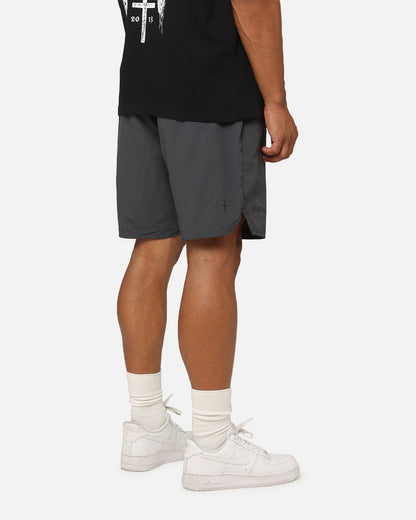 Saint Morta Official Nylon Shorts Dark Grey