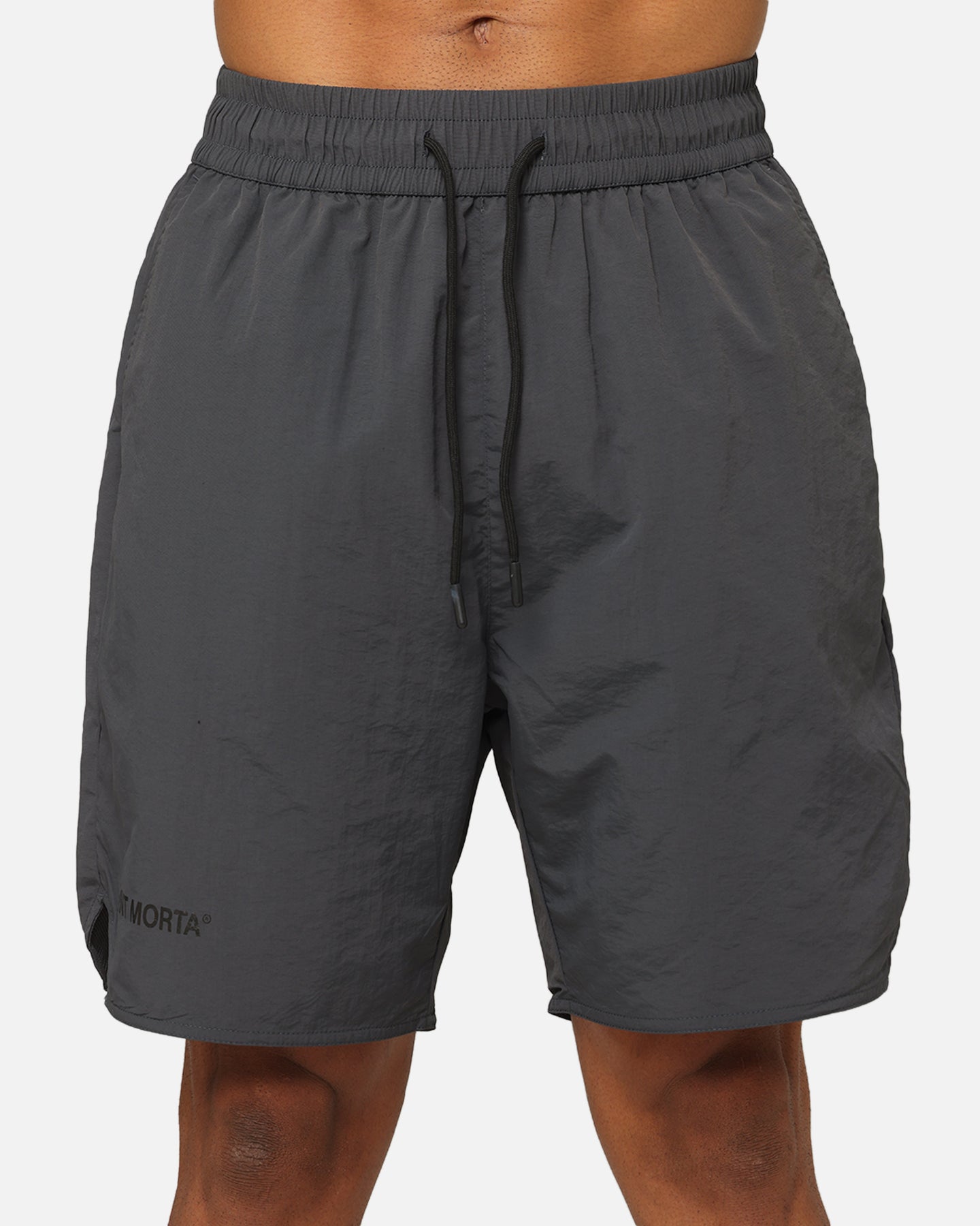 Saint Morta Official Nylon Shorts Dark Grey