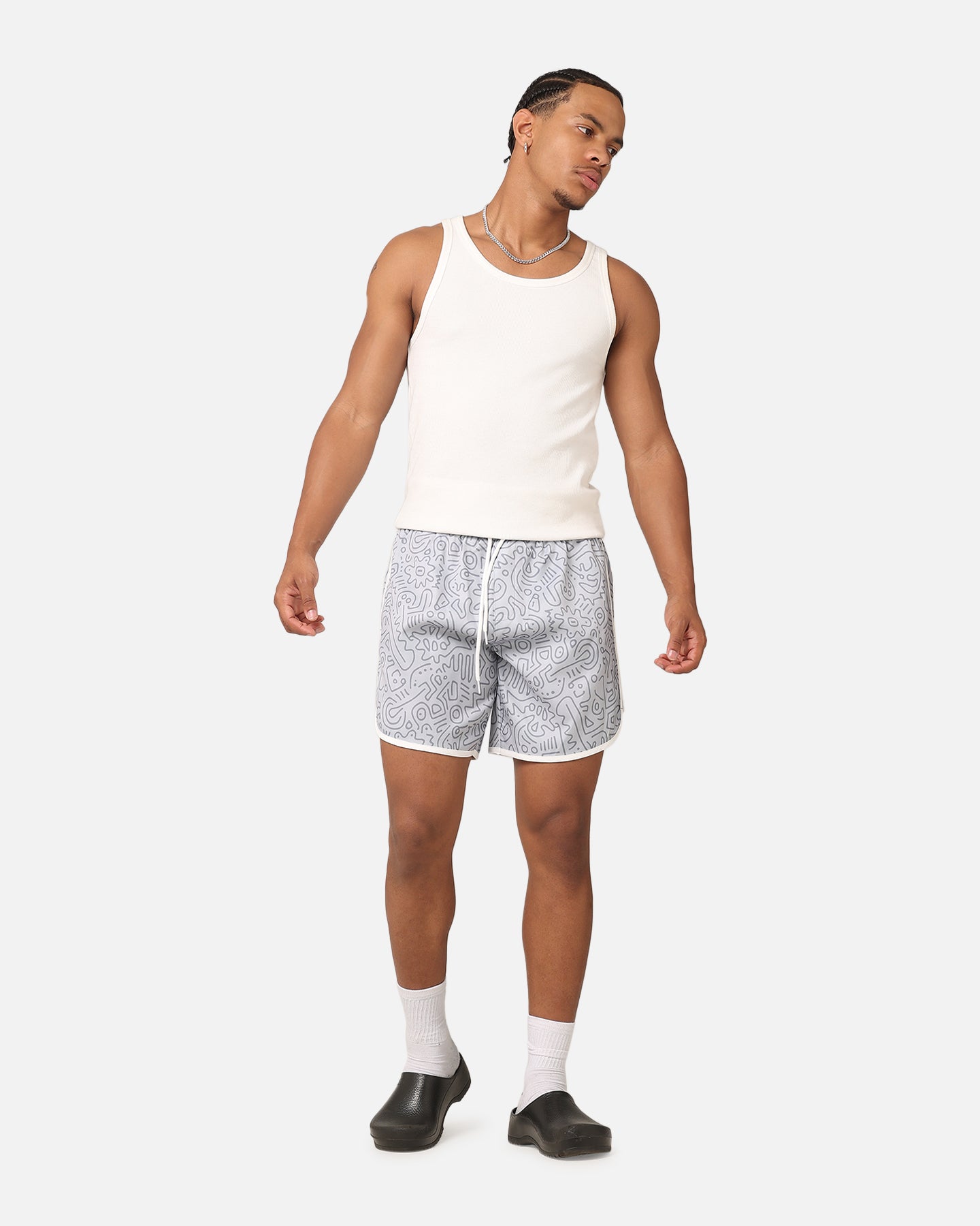 XXIII Squiggle Swim Shorts Grey