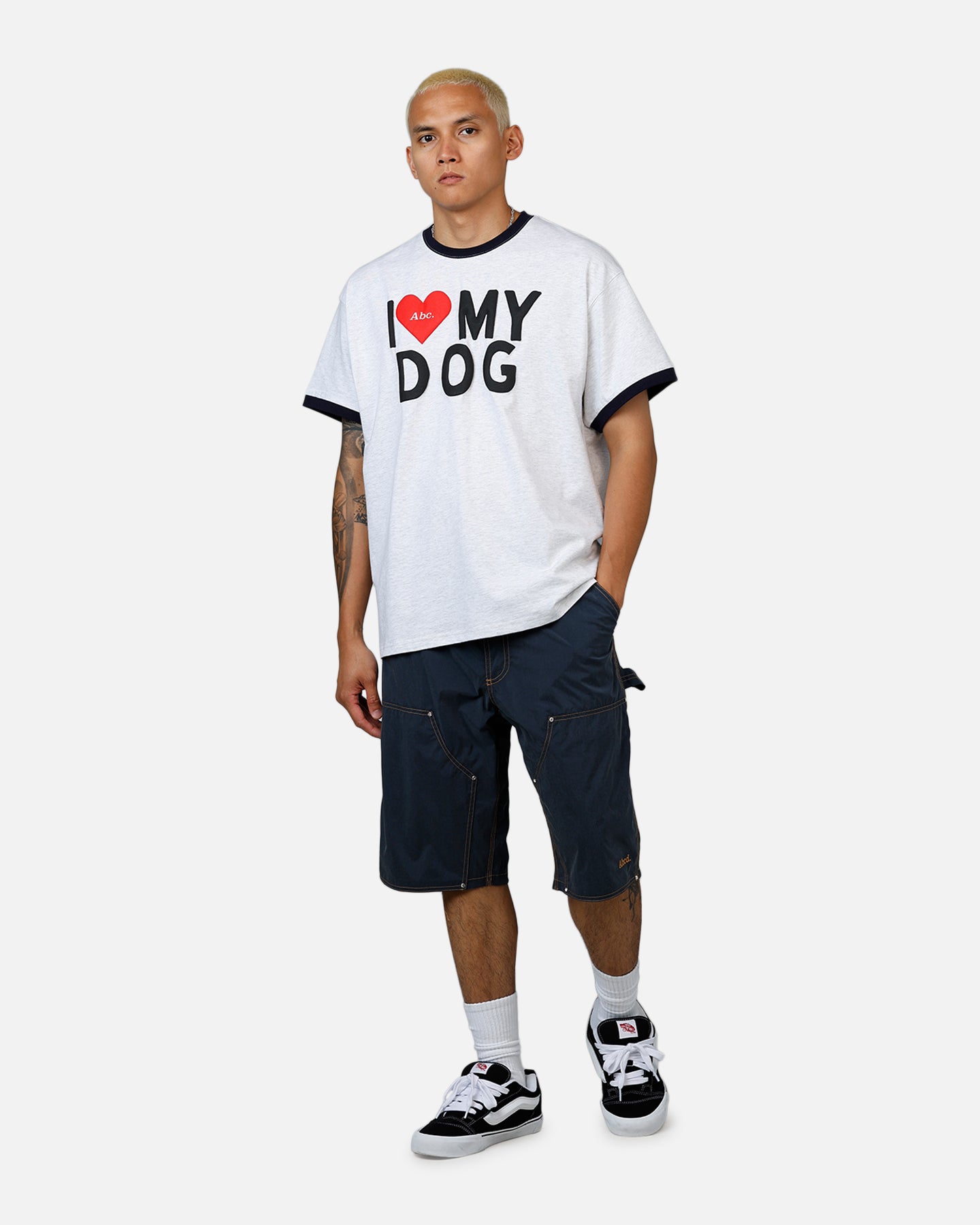 ABC Nylon Jorts Navy