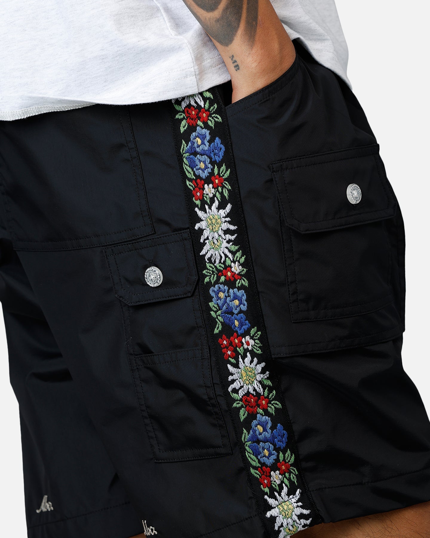 ABC Taffeta Spring Shorts Black