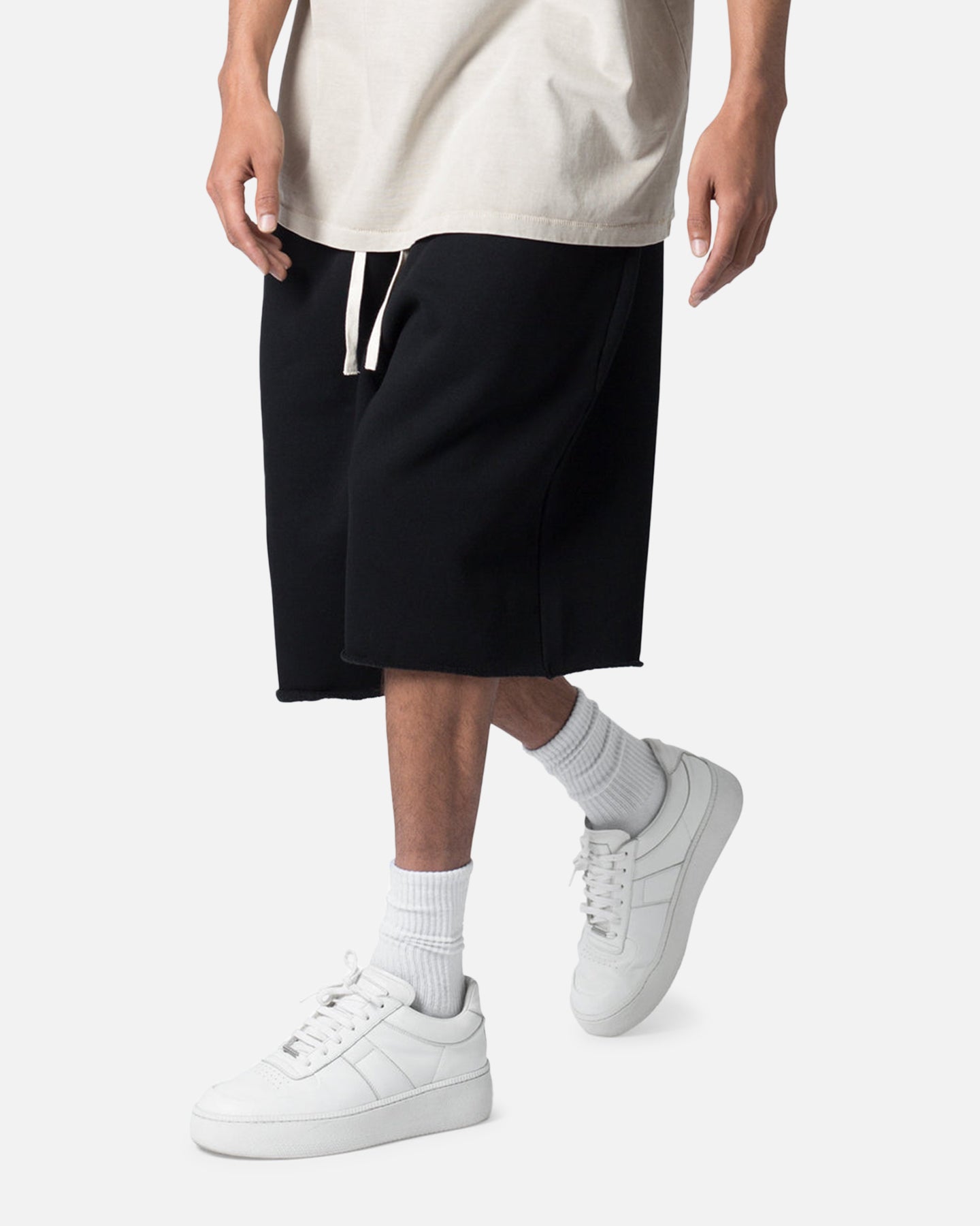 MNML Ultra Baggy Sweat Shorts Black