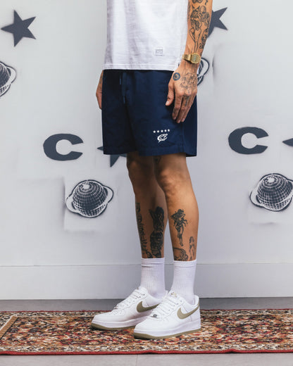 Carre C-Star Beach Shorts Navy