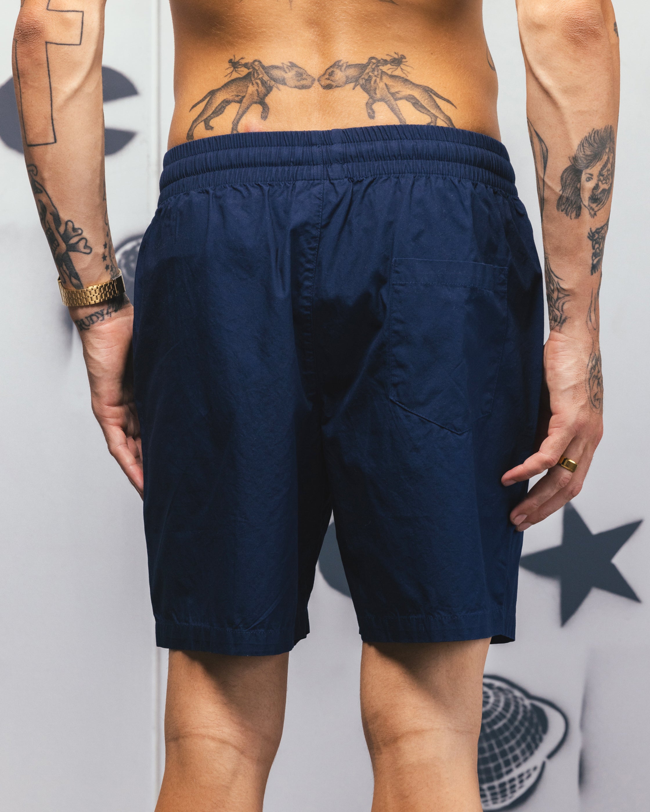 Carre C-Star Beach Shorts Navy