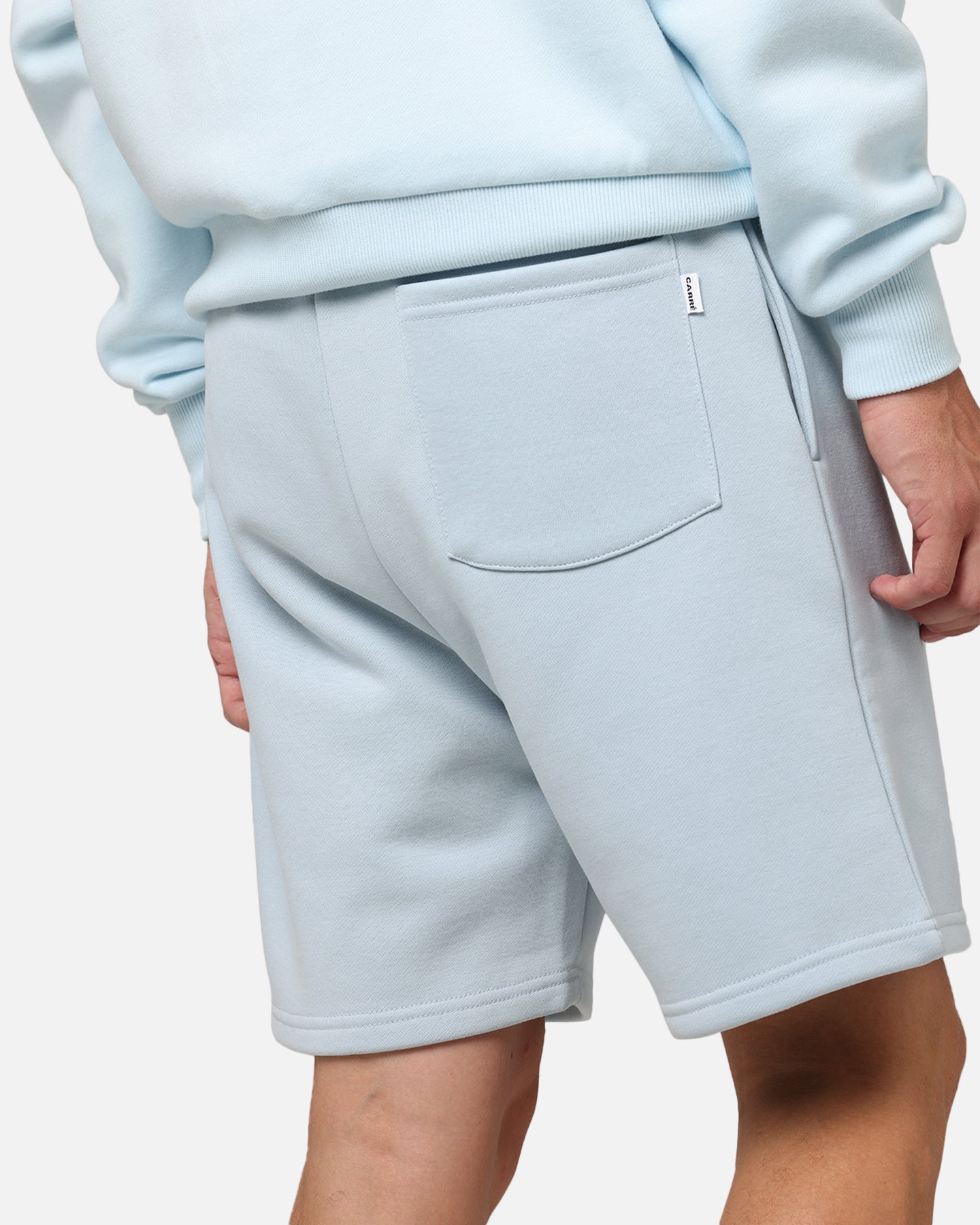 Carre Premium Essentials Sweat Shorts Baby Blue
