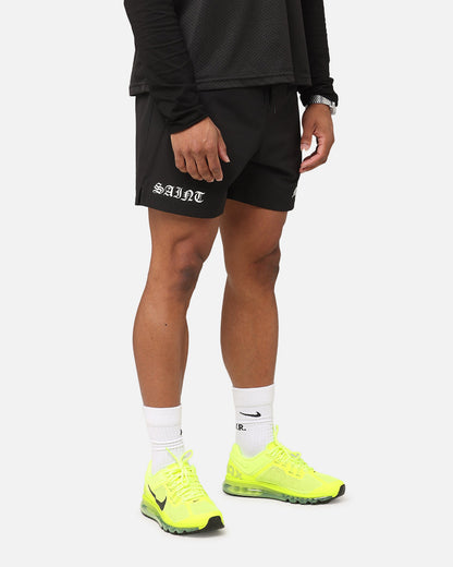 Saint Morta Gothic Training Shorts Black