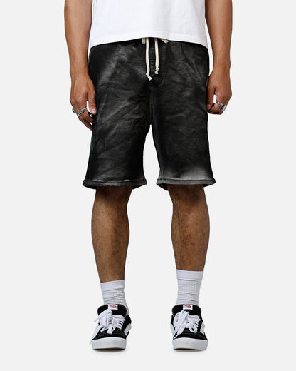 MNML Stone Charred Shorts Charcoal Grey