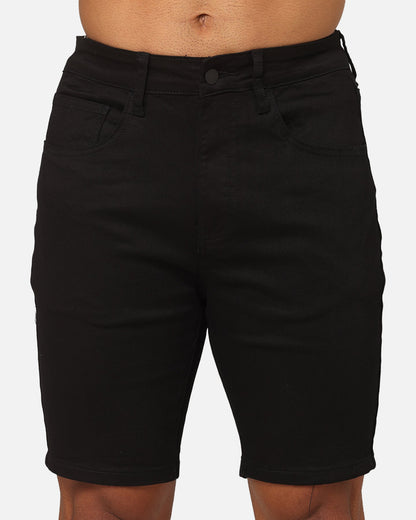 Saint Morta Dynasty Denim Shorts Black
