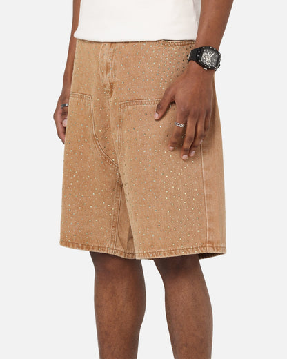 XXIII Diamond Buckle Back Jorts Vintage Sand