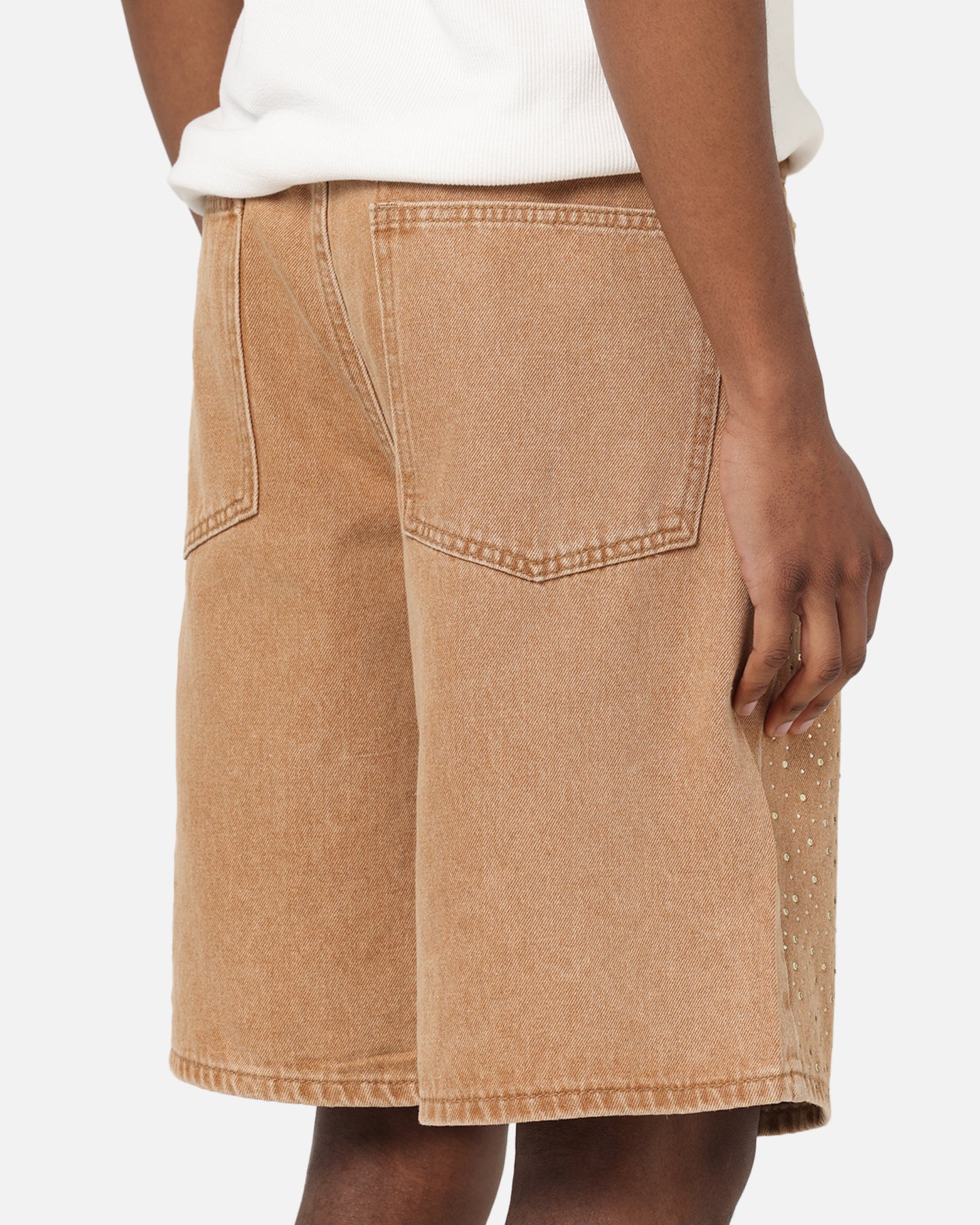 XXIII Diamond Buckle Back Jorts Vintage Sand