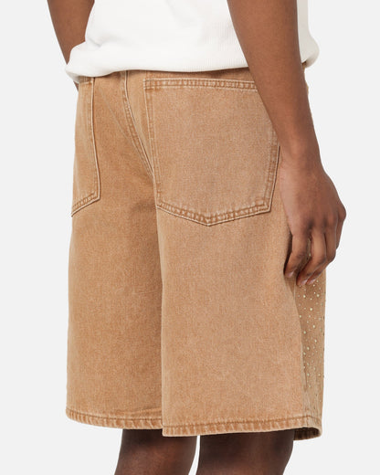 XXIII Diamond Buckle Back Jorts Vintage Sand