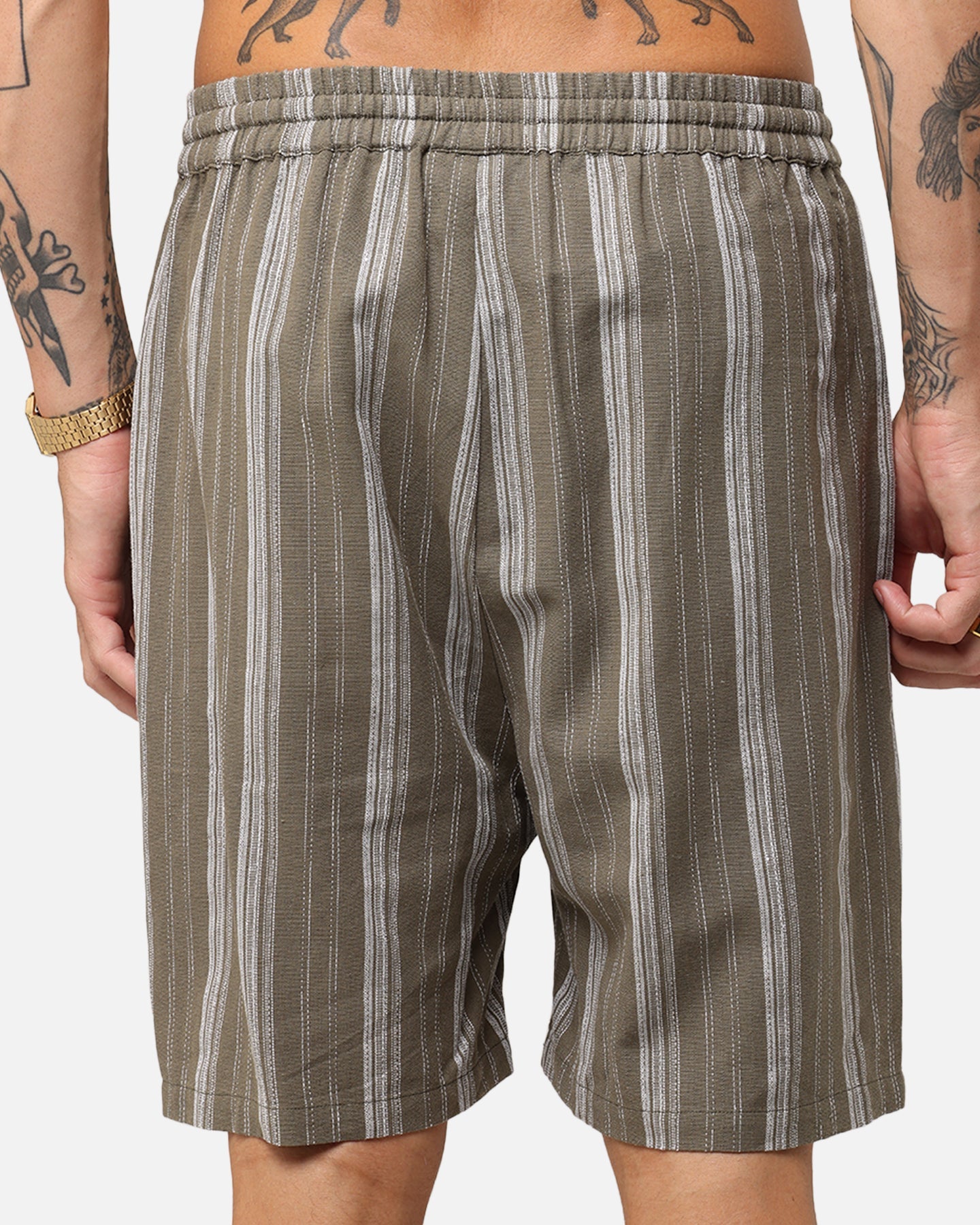 XXIII Condesa Linen Shorts Olive