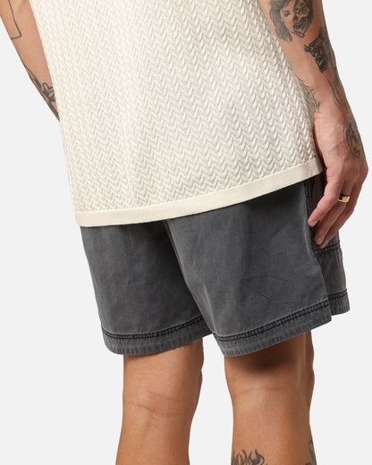 XXIII Court Shorts Washed Black