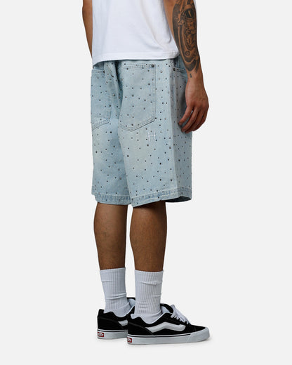 Saint Morta Amplus Glamourama Jorts Blue Dust