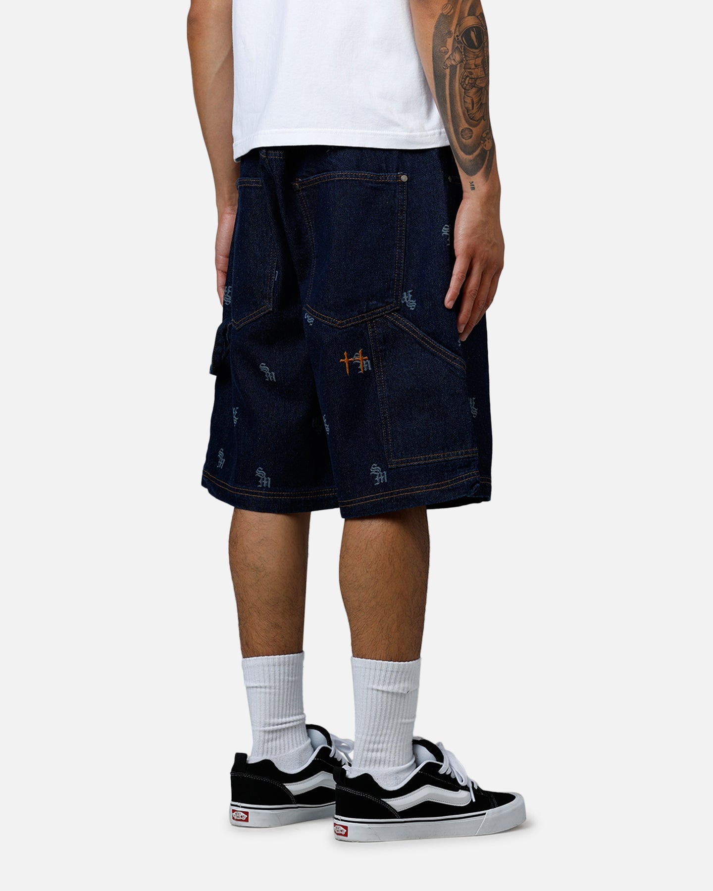 Saint Morta Amplus Denim Jorts Indigo/Tan
