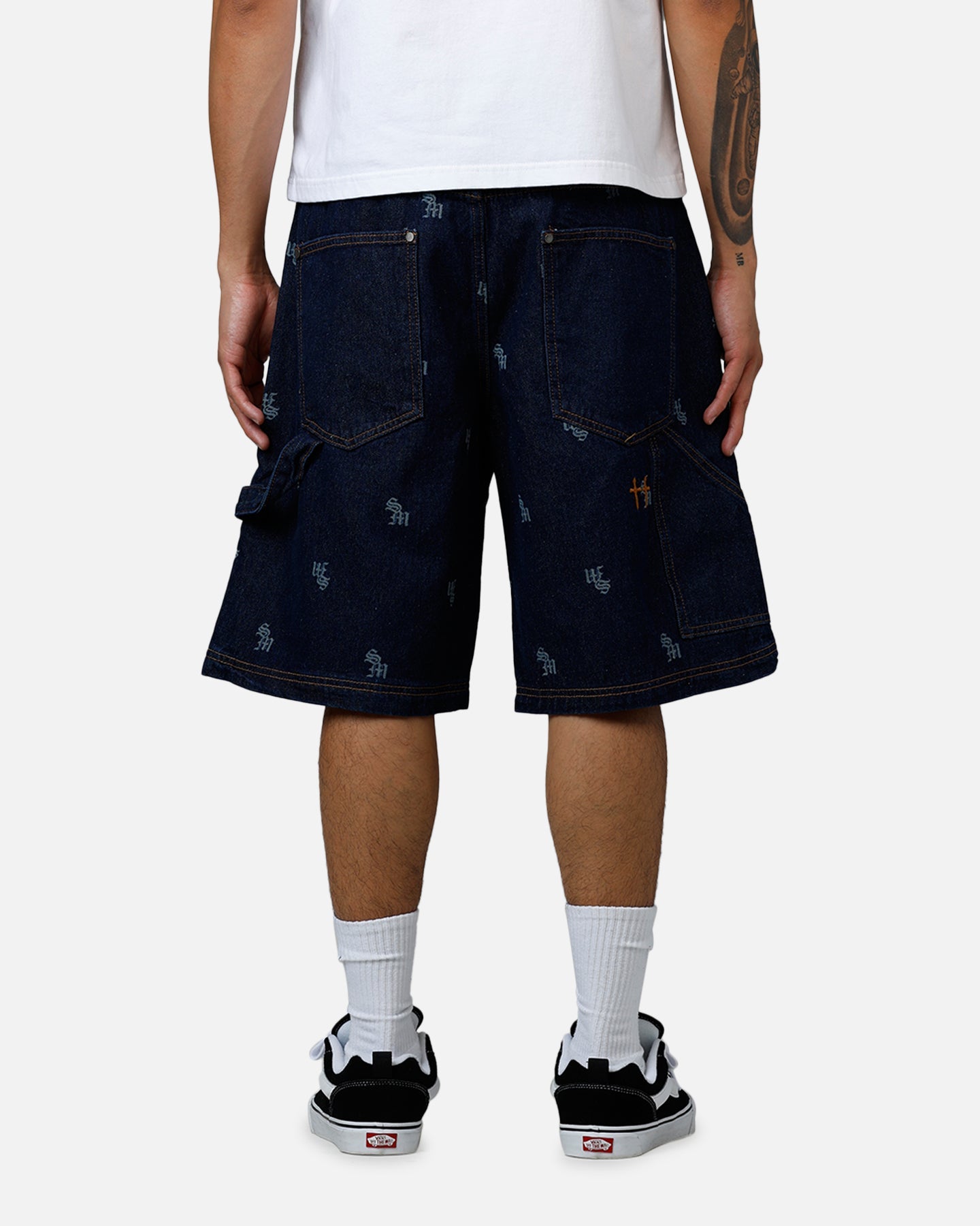 Saint Morta Amplus Denim Jorts Indigo/Tan