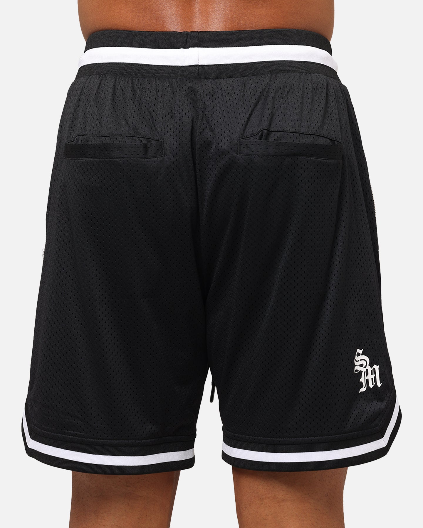 Saint Morta Warrior Basketball Shorts Black
