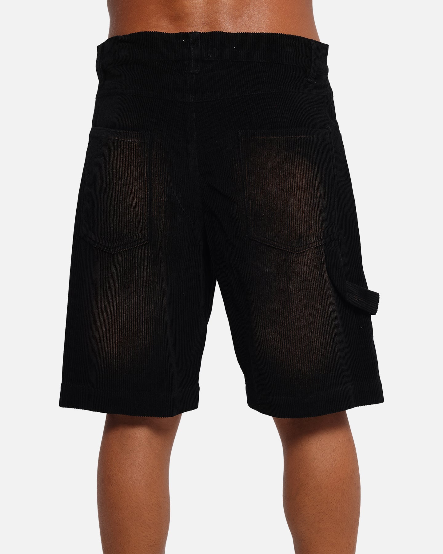 XXIII Corduroy Wash Jorts Black