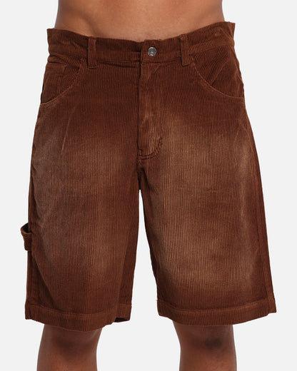 XXIII Corduroy Wash Jorts Brown