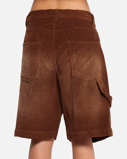 XXIII Corduroy Wash Jorts Brown