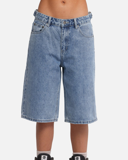 XXIII Women's Low Rider Jorts Blue Denim