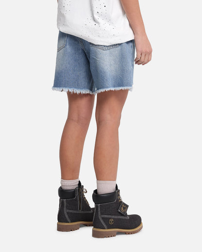 XXIII Women's Relaxed Denim Shorts Blue Denim