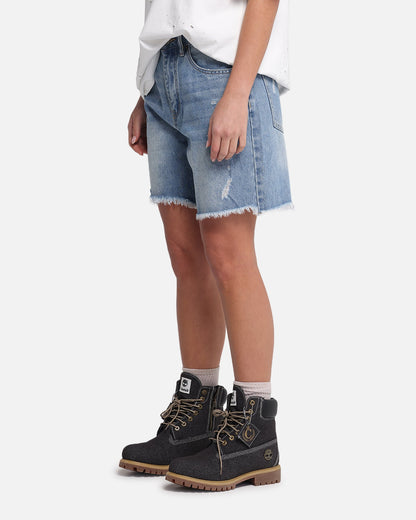 XXIII Women's Relaxed Denim Shorts Blue Denim