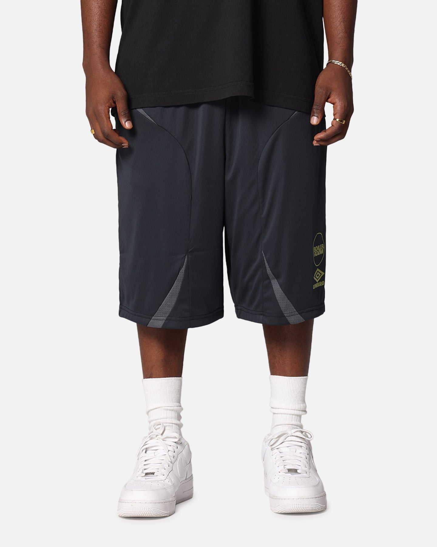 Boiler Room X Umbro Football Shorts Black
