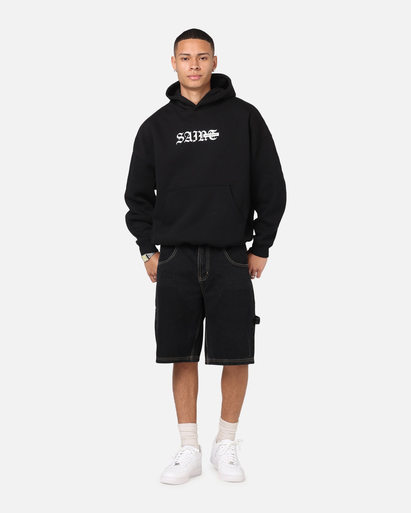 Saint Morta Amplus Recon Carpenter Jort Shorts Vintage Black