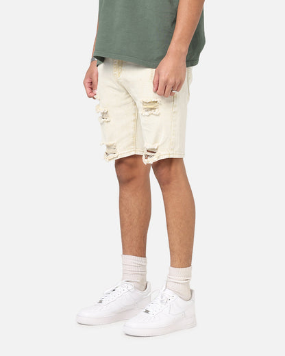 Saint Morta Dynasty V2 Denim Shorts Dirty Blonde