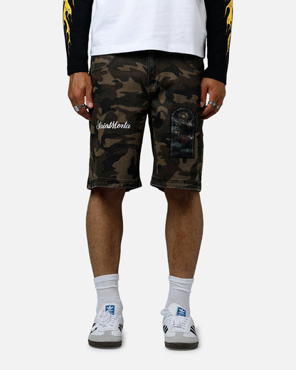 Saint Morta Kingdomcome Baggy Shorts Camo