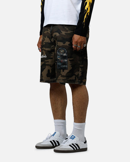 Saint Morta Kingdomcome Baggy Shorts Camo